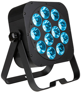 Flat LED Par Can Stage Lights RGBLA  