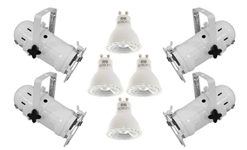 Par16 White Birdy Lighting Set 