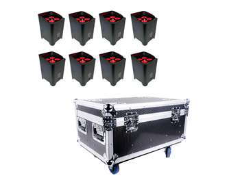 Outdoor LED Uplighters Set of 8 - Ba 