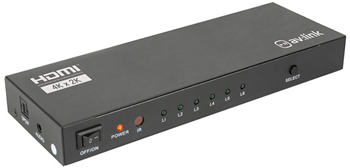 4K HDMI Switch/Splitter 2 Inputs & 4 