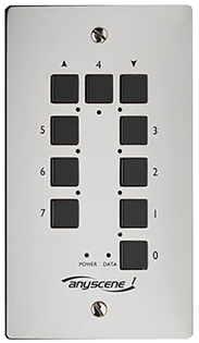 Anyscene 1 DMX Scene Recall Unit 7 S 