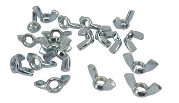 Wing Nuts Zinc 