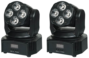 FUSION40 LED Moving Head Set Complete  