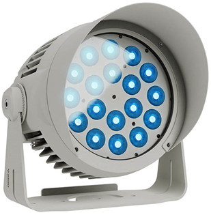 Outdoor LED Par Can with Coloured RGBL 