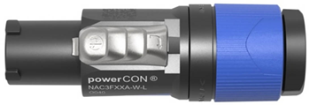 Neutrik NAC3FXXA-W-L PowerCON Power In C 