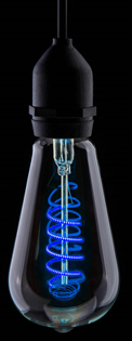 Funky Spiral Filament LED Lamp 4W E27% 