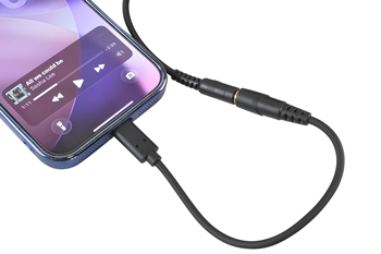 USB C to 3.5mm Socket Lead 15cm Digi 