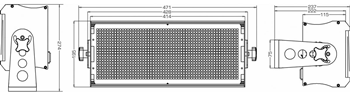 Gigaflash LED Strobe and Stage Blinder%2 