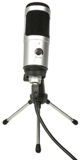 USB Podcast Microphone and Stand 