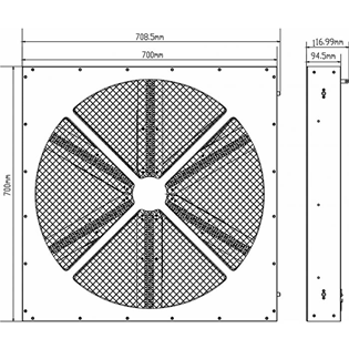 BriteQ Rotor Wind Machine 