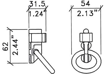 DOUBLE STUD FLYING POINT 