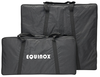 Equinox White DJ Booth 2 Shelves and%2 
