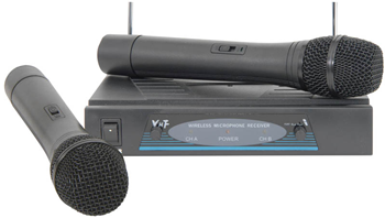 DUAL VHF MICROPHONE SYSTEM 