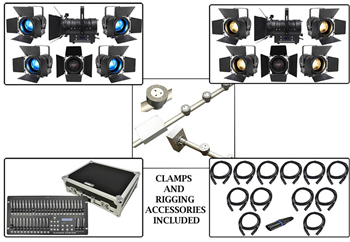 Complete Stage Lighting Installation Packa 