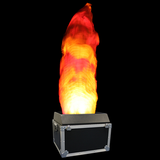 LED Flame Effect in Flightcase -  DM 