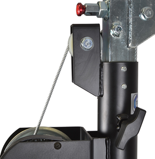 Wind Up Lighting Stand with 4M Max H 