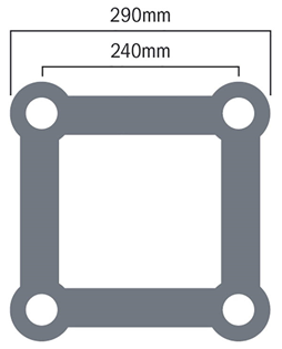Global Truss F34 PL 85 Degree Corner%2 