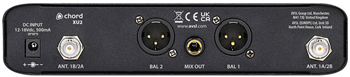 Dual UHF Wireless Beltpack Microphone Sy 