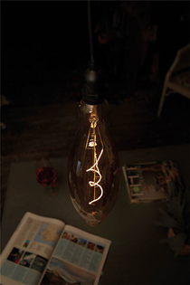 Battery Powered Pendulum Hanging Light w 