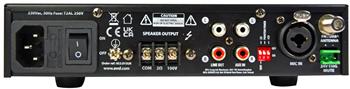 100V Mixer-Amplifier with USB, Bluetooth 