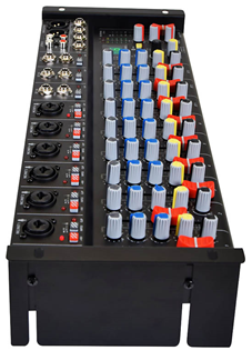 Rack Mountable 9 Channel Mixer with DS 
