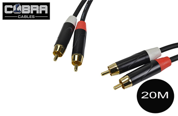 Dual Phono/RCA to Dual Phono/RCA Cable%2 