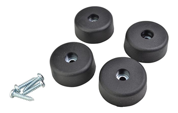 Rubber Foot With Screws 4 Pack 