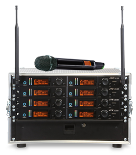 JTS UF-20R Rack n Ready Microphone Sys 