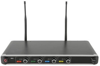 Quad UHF Handheld Wireless Mic Systems 