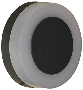 White and Black Round LED Wall Light%2 