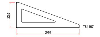 Doughty Slotted Wall Bracket 