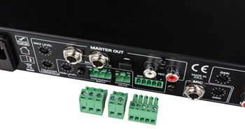 7 Channel Installation Mixer with Microp 