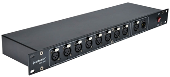 Rack Mountable 8 Way DMX Splitter 