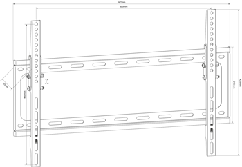 Tilt TV Wall Bracket 32-65