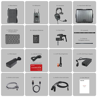 Hollyvox G51 Wireless Intercom System -% 