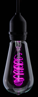 Funky Spiral Filament LED Lamp 4W E27% 