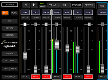 8 Channel Compact Digital Mixer 