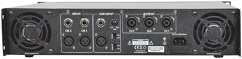 3 Channel Amplifier 2 x 400w   800w% 