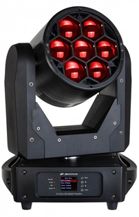 Challenger Wash Moving Head with 7 x%2 