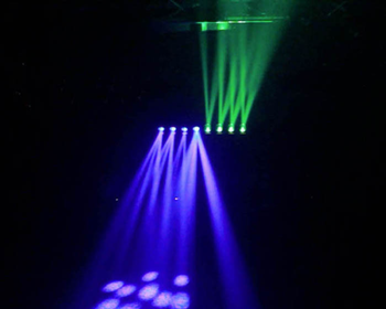 Eight Mirror RGB LED Effect 