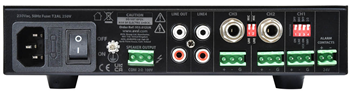 5 Channel Mixer-Amp with Mic and Line% 