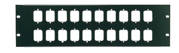19-Inch Socket Panel 20-Way 