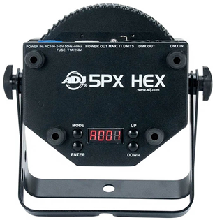 LED Par Can Stage Light with RGBWA % 