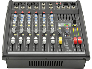 4 Channel Powered Mixer 2 x 200W 