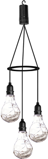 Battery Powered 3 Drop LED Pendant Mul 