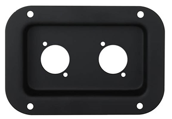 Recessed Connector Plate for 2 X Neutr 
