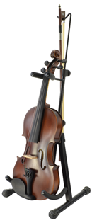 Folding Violin Stand and Bow Holder 