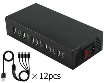48-Way Silent Disco Headphone Charger Q- 