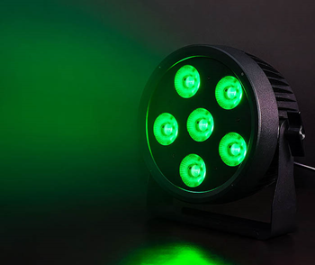 Slimline LED Par Can with 6 x 30W  
