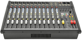 10 Channel Powered Mixer 2 x 350W 